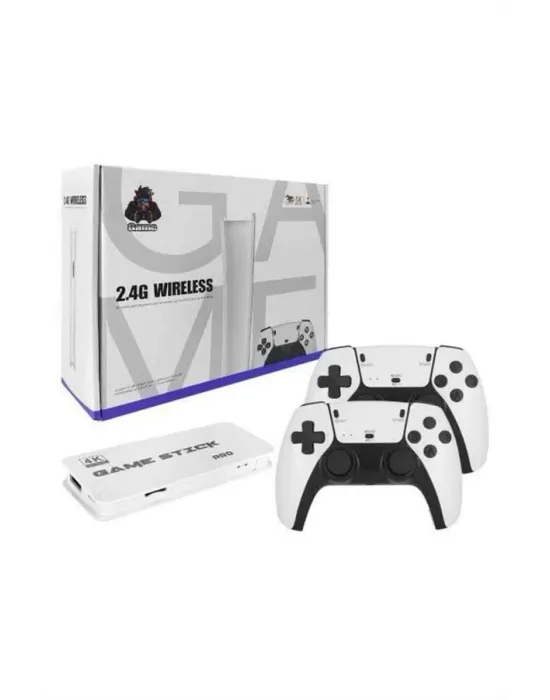 3d 4k 2000 Oyunlu Game Stick Oyun Konsolu Çift Konsol
