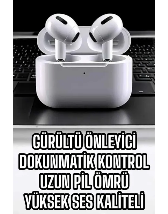 3.nesil Tws Bluetooth Kulaklık Mikrofonlu Anc Özelliği Dokunmatik Kontrol