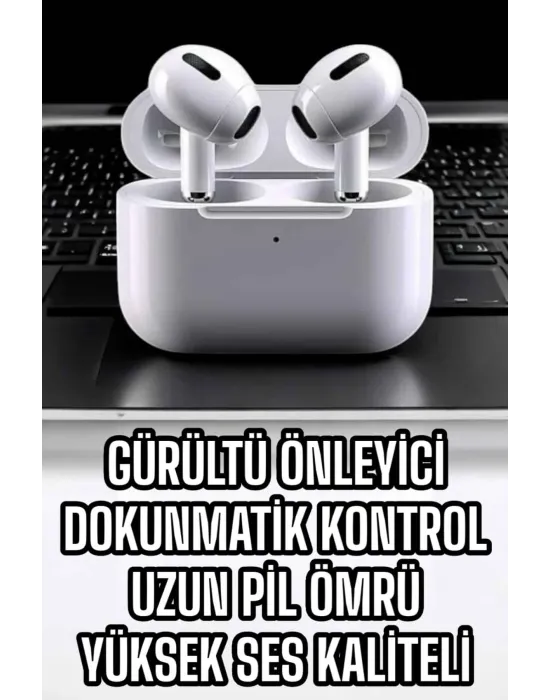 3.nesil Tws Bluetooth Kulaklık Mikrofonlu Anc Özelliği Dokunmatik Kontrol