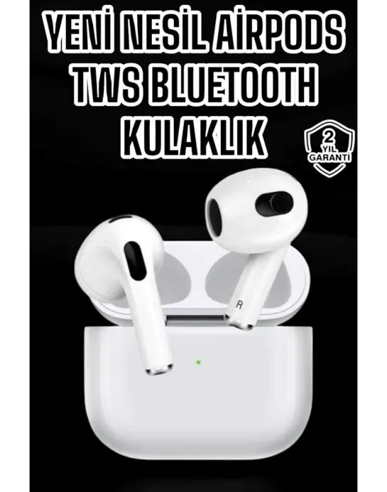 3.nesil Tws Bluetooth Kulaklık Mikrofonlu Anc Özelliği Dokunmatik Kontrol