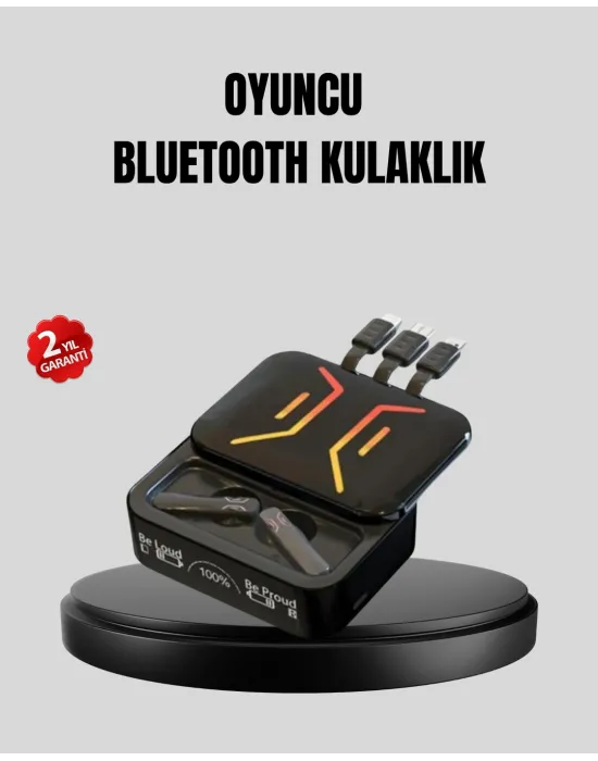 3’ü 1 Arada Kablolu Ve Kablosuz Bluetooth 5.3 Kulaklık