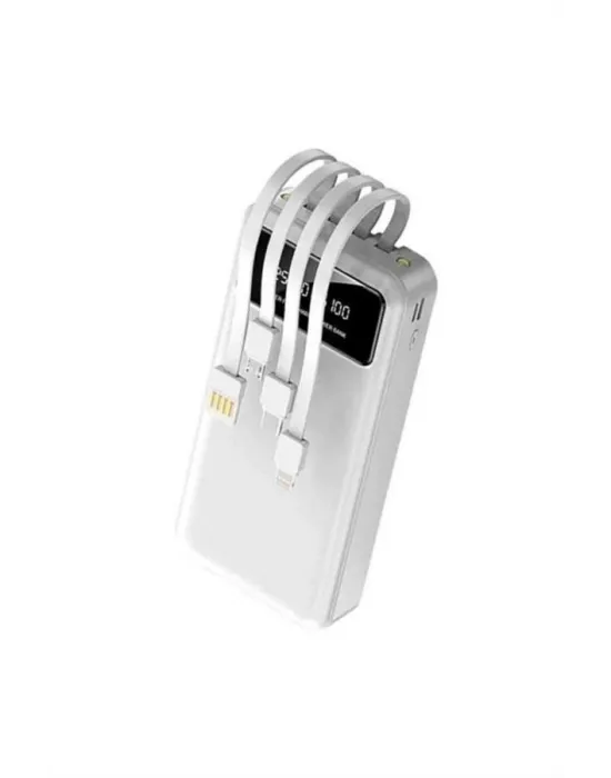 4 Çıkışlı 20.000 Mah Powerbank Taşınabilir Çoklu Giriş
