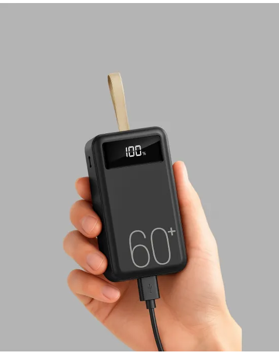 4 Çıkışlı Hızlı Şarj Destekli Powerbank