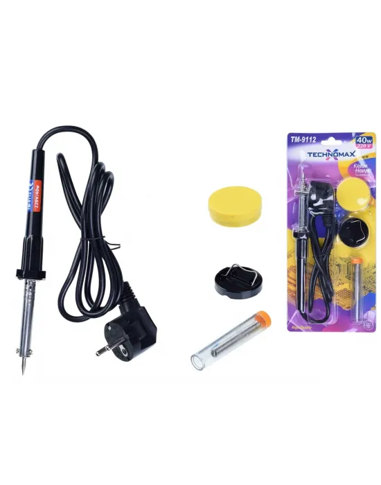 40w Pasta ve Lehim Telli Havya Seti Tm9112