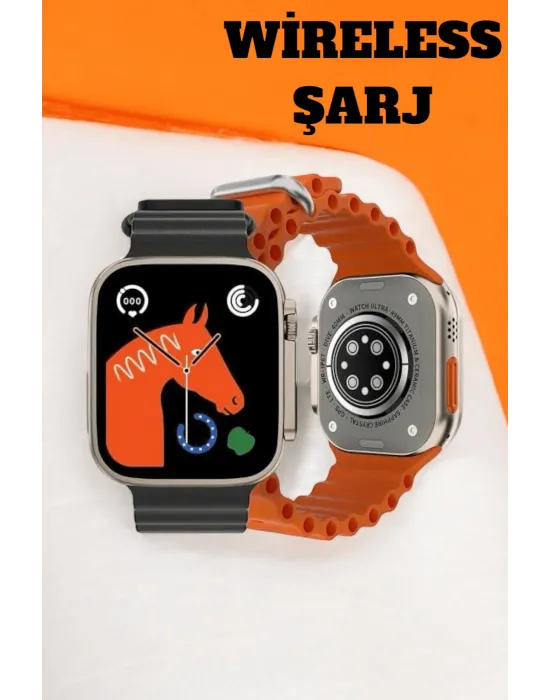 49mm Ekranlı, Kan Basıncı Ve Adımsayar Özellikli Bluetooth Akıllı Saat