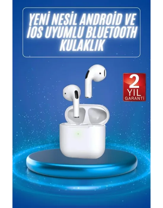 4.nesil Bluetooth Kulaklık Yüksek Ses Kaliteli Dokunmatik Kontrol Özellikli
