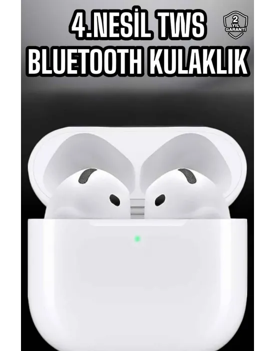 4.nesil Kaliteli Tws Android Ve İos Uyumlu Mikrofonlu Kulaklık