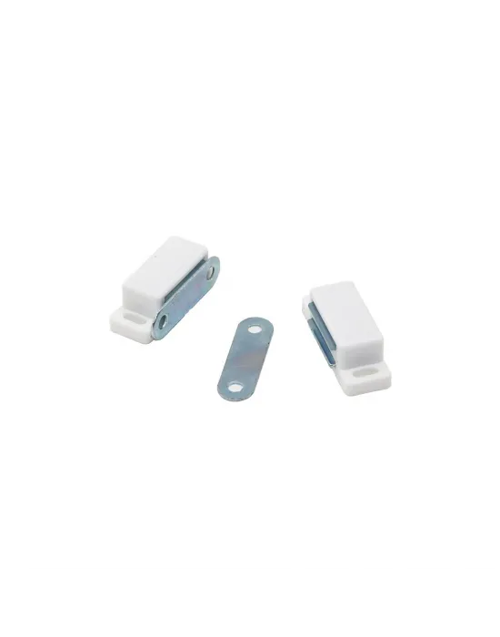 50 Adet Beyaz 4.5cm Mıknatıslı Sineklik Çıt Çıt