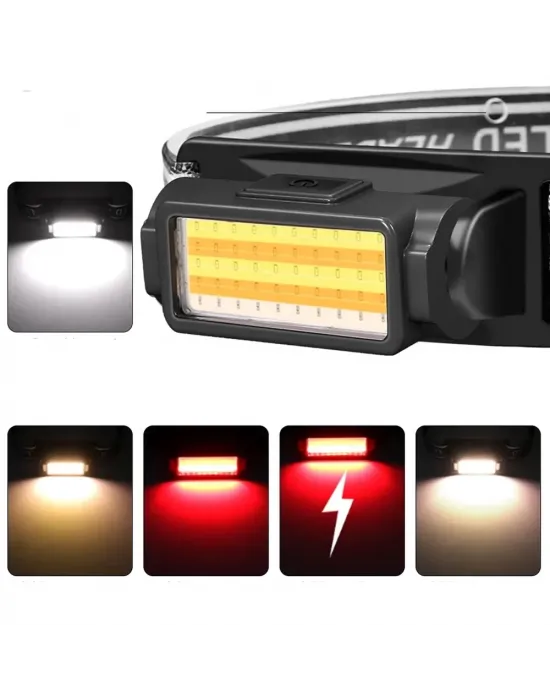 50 Cob Led Kafa Lambası  Wt-650