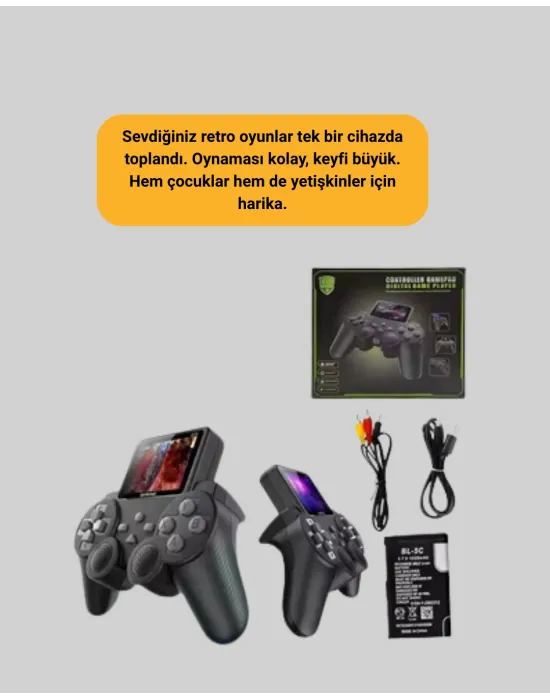 500 Oyun Tek Cihazda! Nostalji Ve Eğlence Yanınızda