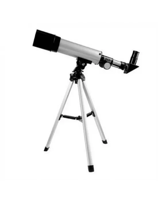 50x360 Mini Teleskop Kara Uzay Teleskobu Aliminyum Gövde Tripodlu
