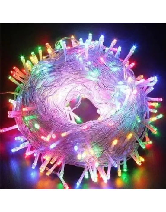 5m 30 Led Rgb 2 Kademeli Şeffaf Kablo