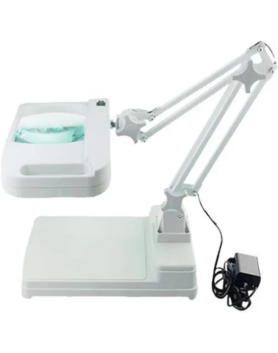 5x 10x Büyüteç  Led Işıklı Süper Parlak Enerji Tasarruflu  Masa Lambası Lt861