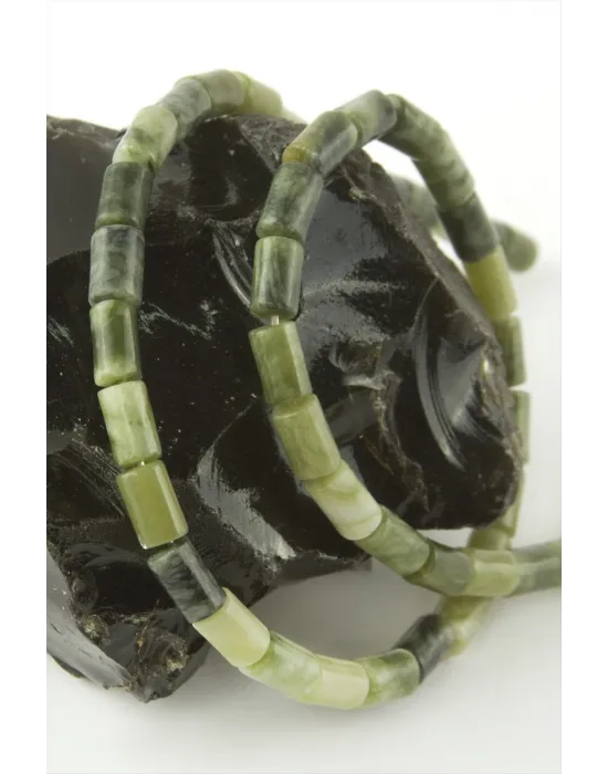 6*8 mm Boru Yeşim Taşı