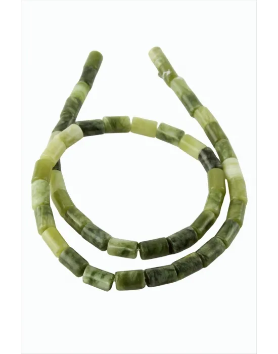 6*8 mm Boru Yeşim Taşı