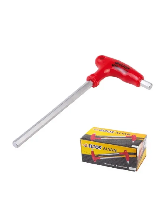 6 Köşe T Tipi Alyan 10 Mm