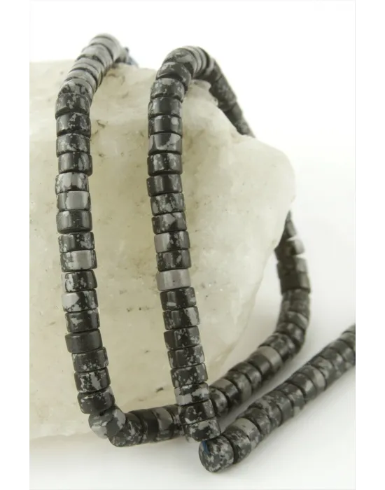 6 mm Disk Obsidyen Taşı