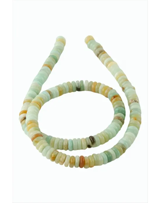 6 mm Rondela Amazonit Taşı