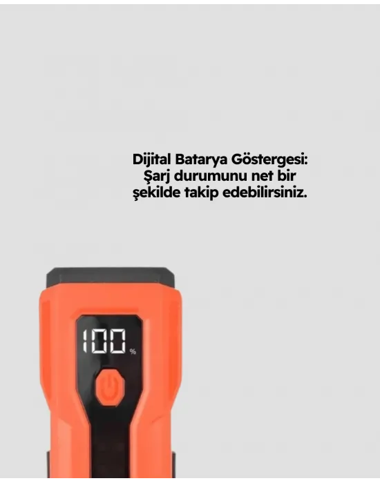 600 Lümen Bisiklet Ön Işık Powerbankli Çakar Cob Led