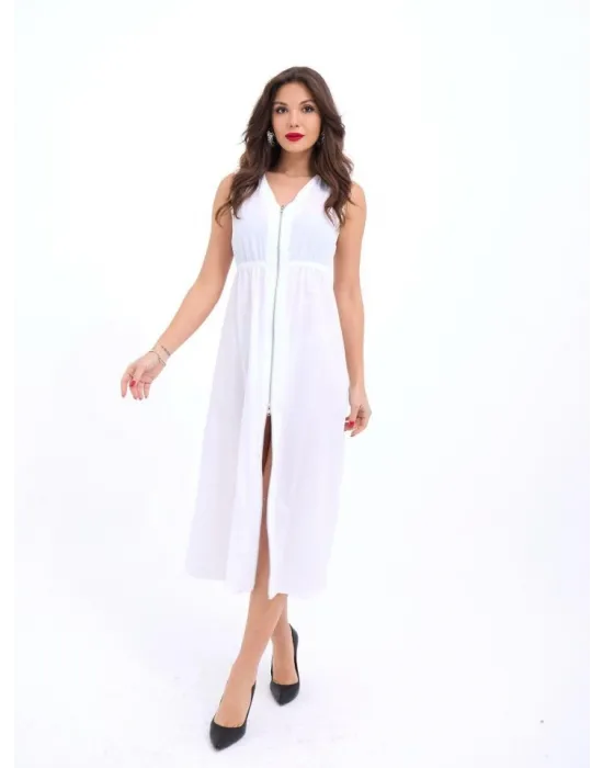6510 ELBİSE-BEYAZ