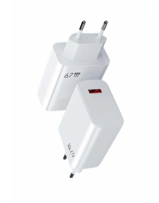 67w Hızlı Şarj Yüksek Voltaj Korumalı Type C Şarj Adaptörü