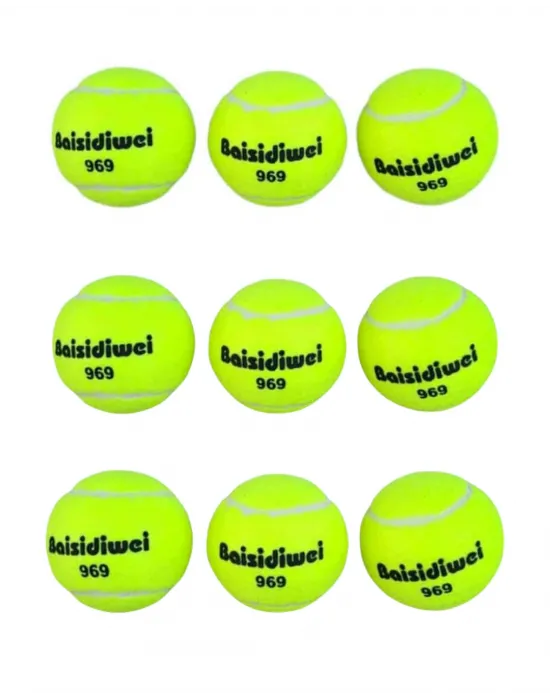 9’lu Tenis Topu Seti Profesyonel Ve Amatör Kullanım İçin İdeal
