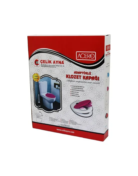Acero Çocuk Adaptörlü Klozet Kapak