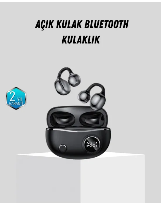 Açık Kulak Bluetooth Kulaklık 5.4 Aptx Destekli Ergonomik Tasarım