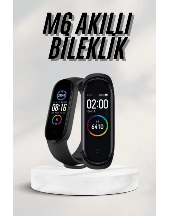 Akıllı Bileklik Android Ve İos Uyumlu Bildirim Ve Çağrı Görme Spor Takibi