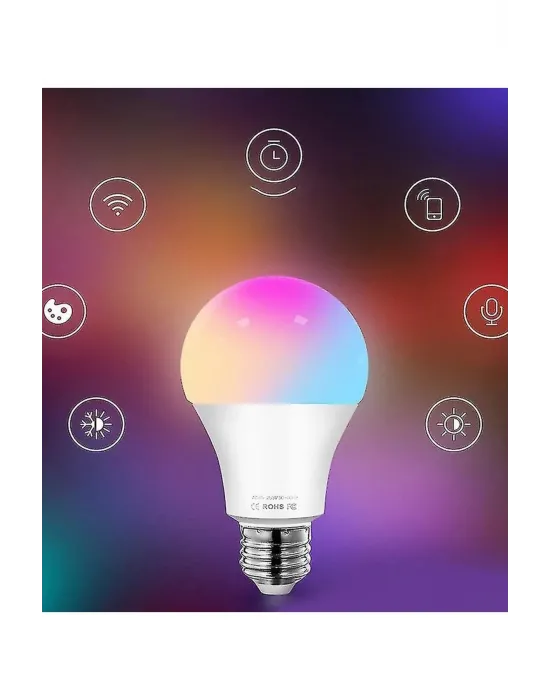Akıllı Rgb Led Lamba Ampul 9w 50hz 800 Lümen
