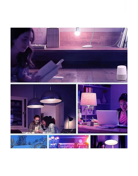 Akıllı Rgb Led Lamba Ampul 9w 50hz 800 Lümen