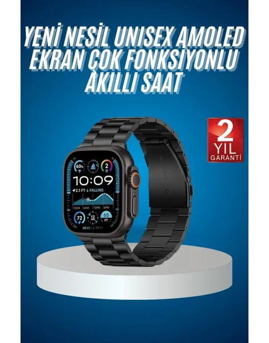 Akıllı Saat 3 Kordonlu Waterproof Adımsayar, Titreşim Ve Gps Özelliği