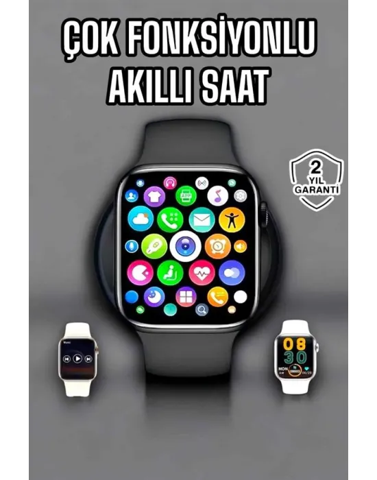 Akıllı Saat Amoled Ekran Gps Ve Uyku Takibi Bluetooth Bağlantılı
