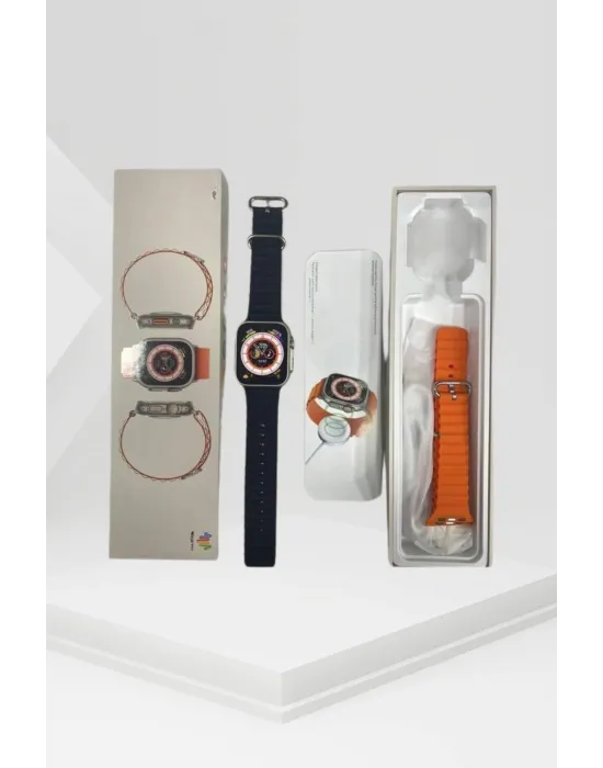 Akıllı Saat Android Ve İos Uyumlu 49 Mm Nfc Özelliği Gps Takibi