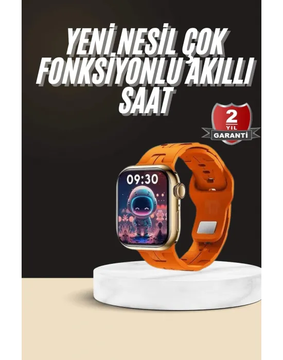 Akıllı Saat Android Ve İos Uyumlu Plastik Kordon Yeni Nesil