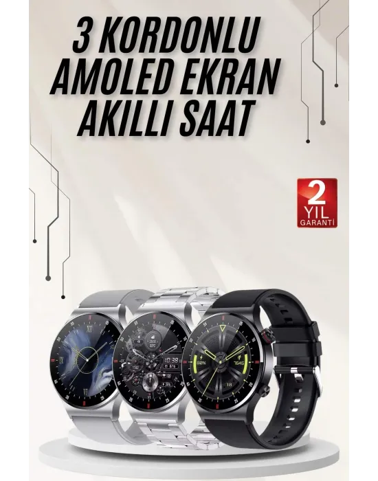 Akıllı Saat Arama Cevaplama Müzik Dinleme Gps Takibi