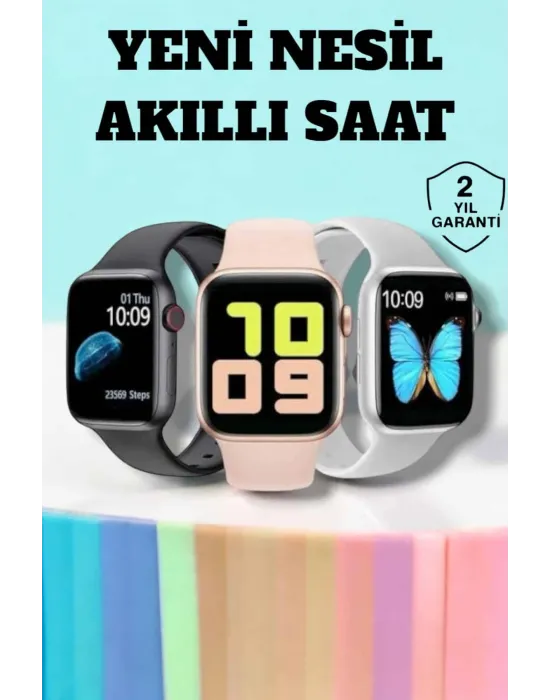Akıllı Saat Arama Cevaplayan Dokunmatik Ekran Bleutooth Bağlantılı