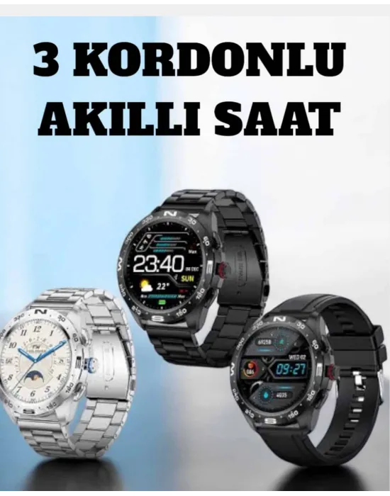 Akıllı Saat Arama Cevaplayan Titreşim Özelliğiyle Bildirim Görebilen