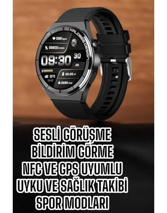 Akıllı Saat Bluetooth Bağlantılı Amoled Ekran Uyku Ve Sağlık Takibi