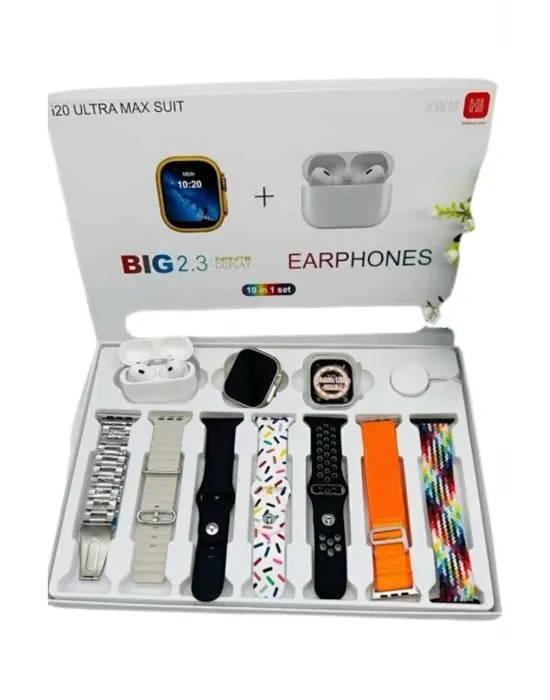 Akıllı Saat Bluetooth Kulaklık Adımsayar Sağlık Takibi Çağrı Cevaplama