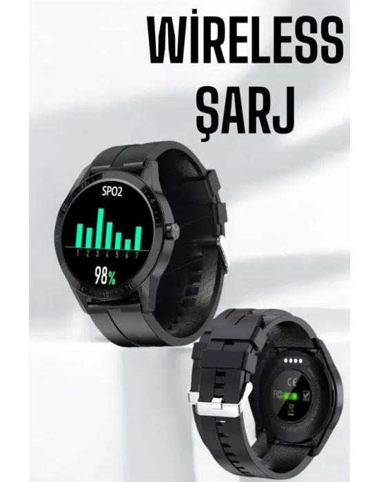 Akıllı Saat Çok Fonksiyonlu Sesli Görüşme Nfc Uyumlu Amoled Ekran