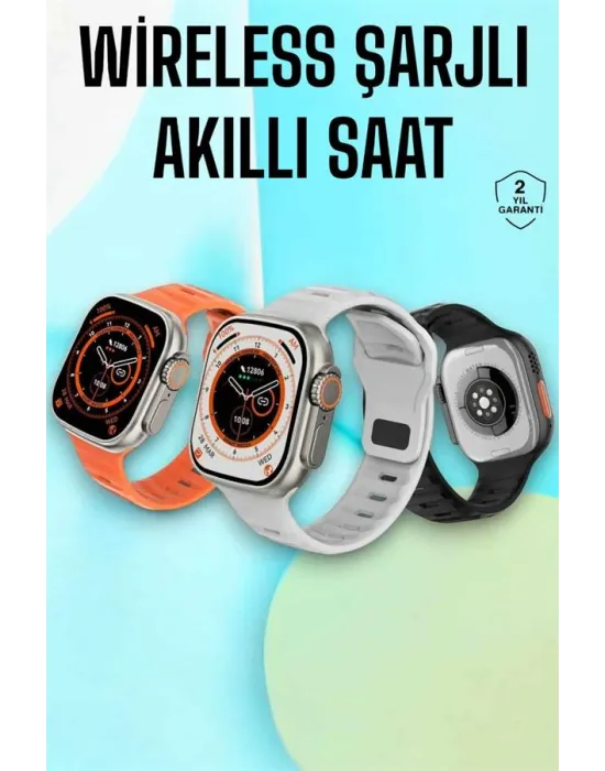 Akıllı Saat Nabız Ölçebilen Yeni Nesil Gps Ve Adımsayar Özelliği