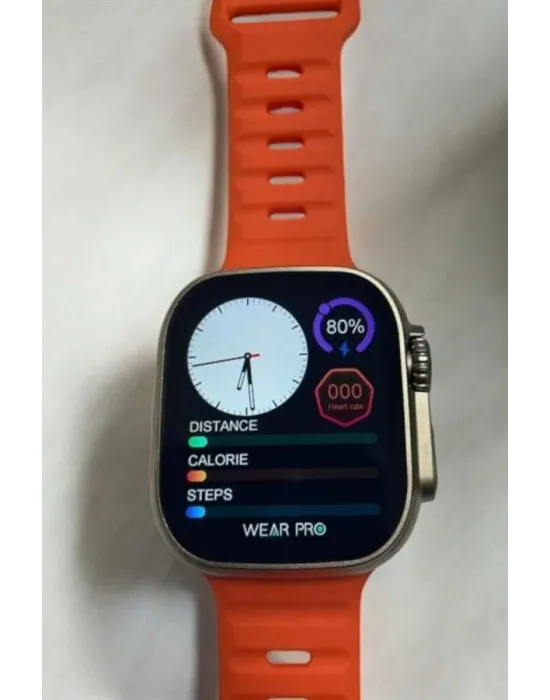 Akıllı Saat Nabız Ölçebilen Yeni Nesil Gps Ve Adımsayar Özelliği