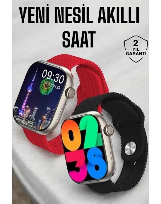 Akıllı Saat Tema Değiştirme Uyku Ve Sağlık Takibi Bluetooth Bağlantılı