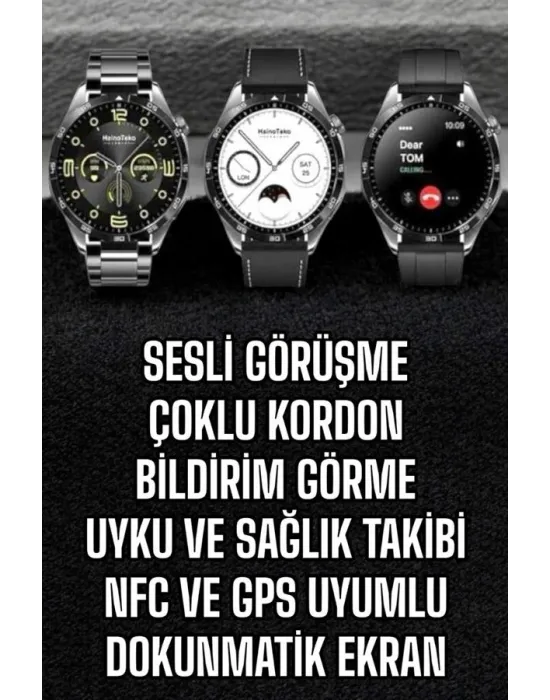 Akıllı Saat Titreşimli Pusula Nabız Ve Tansiyon Ölçer Nfc Uyumlu
