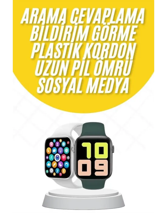 Akıllı Saat Uyku Ve Sağlık Takibi Arama Cevaplama 44 Mm Amoled Ekran