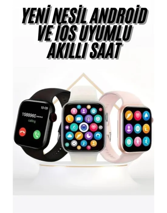 Akıllı Saat Uyku Ve Sağlık Takibi Arama Cevaplama 44 Mm Amoled Ekran