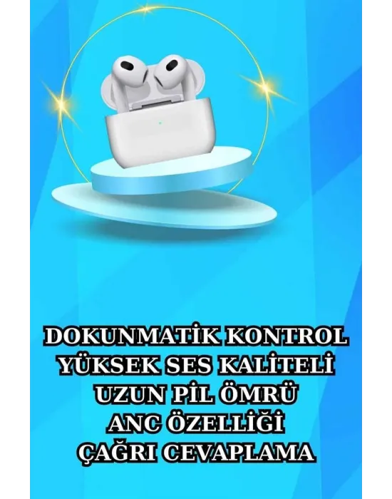 Akıllı Saat Ve Kulaklık Seti Bildirim Görme Arama Cevaplama Anc Özelliği