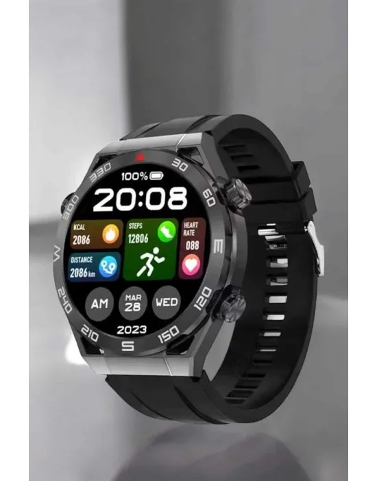 Akıllı Saat Yeni Nesil 2024 Model Metal Kordonlu Bluetooth Bağlantılı