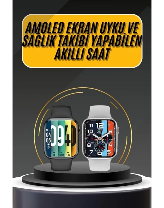 Akıllı Saat Yeni Nesil Android Ve İos Uyumlu Titreşim Modlu Alarm Kronometre